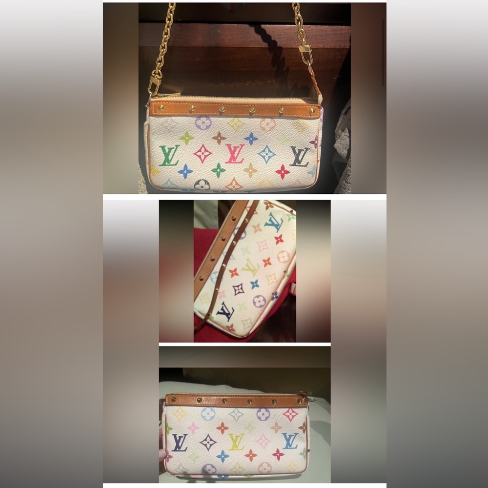 Louis Vuitton X Murakami multicolor pochette